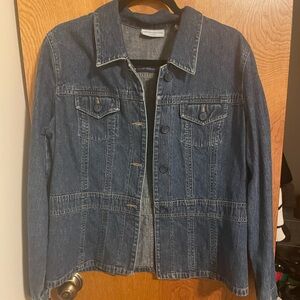Valerie Steven’s denim jacket Large